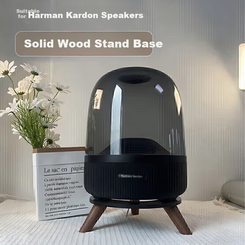 Harman Kardon Hakkai Bird Glass 2/3/4 Crystal 4/5 Generation Desktop Speaker Stand Shockproof Base