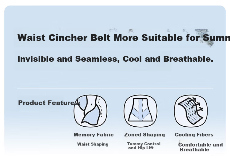 Tingmei Waist Slimming Abdominal Belt Waist Trainer Strong Shaping Thin Yoga Fitness Postpartum Body Shaper for Women 2