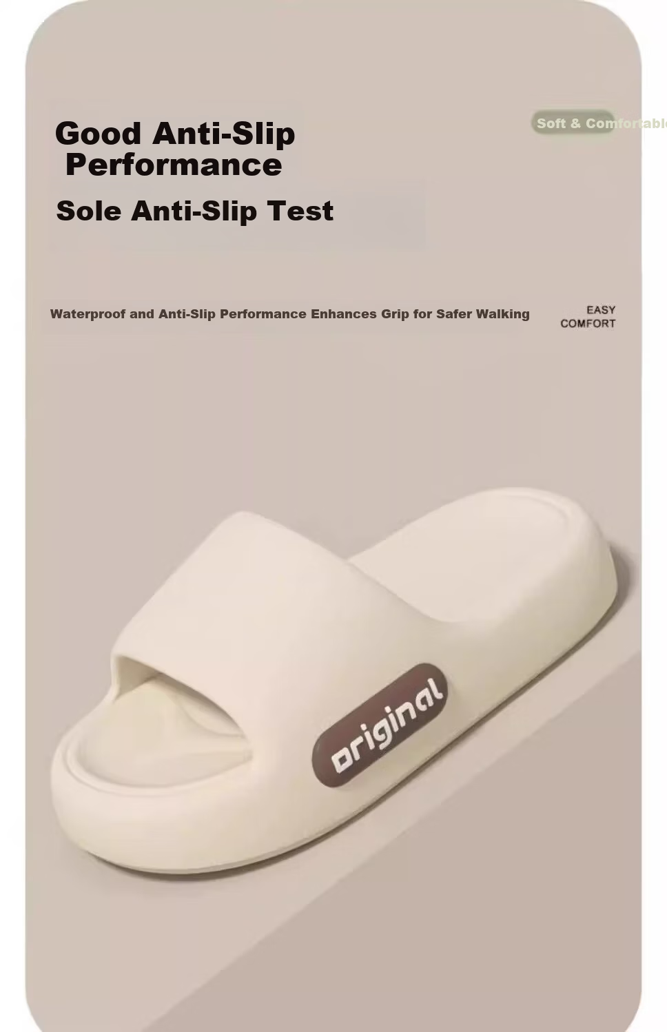 Ganmai Men's Summer Indoor Home Thick Sole Bathroom Non-Slip Slippers Green Size 38-39 8