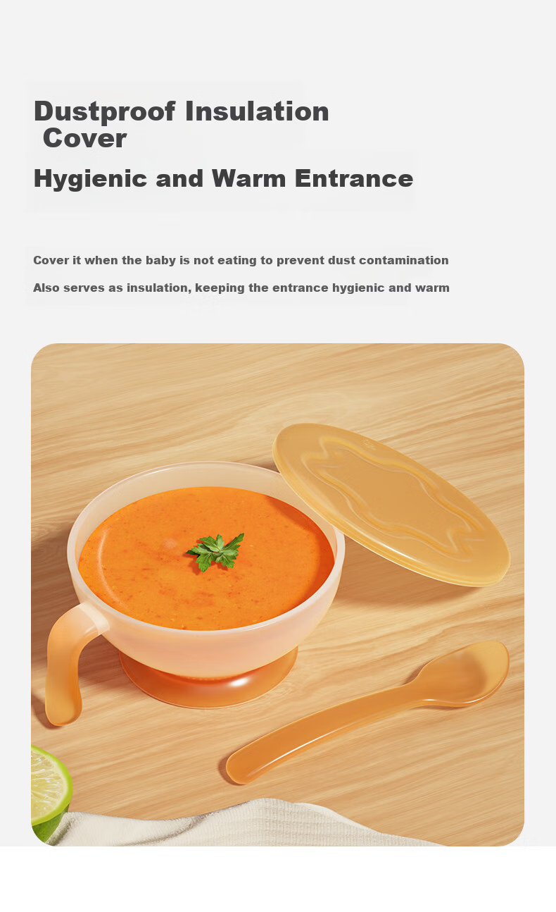 COOKSS Baby Food Container with Freezer Compartment, Silicone Individually Portioned Box for Meat Puree And Soup, Food Storage Container, Steaming And Cooking Mold 5