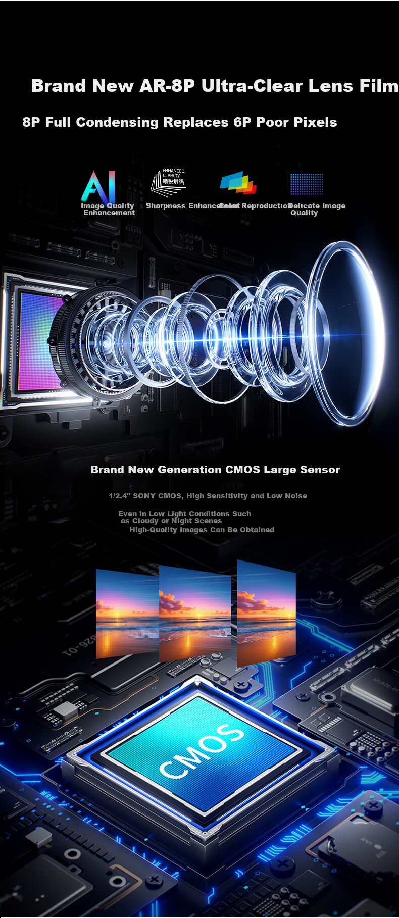 ORDRO Z36 4K HD Handheld DV Digital Video Camera 64MP Portable Vlog Short Video Home Travel Professional Anti-Shake Camcorder with Infrared Night Vision 8