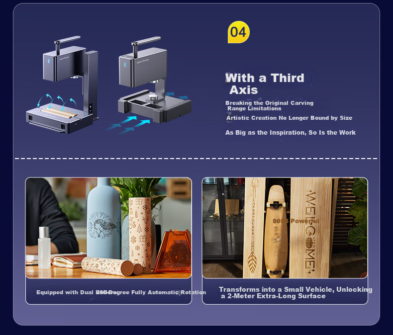 LaserPecker Woodpecker Laser Engraver Handheld Mini DIY Marking Coding Engraving Machine Electric Tool 2nd Generation 16