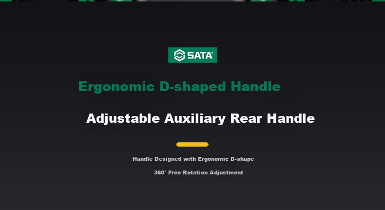 SATA Lithium Battery Brushless Concrete Vibrator Handheld Site Rechargeable Concrete Vibrator D05540 One Battery 22