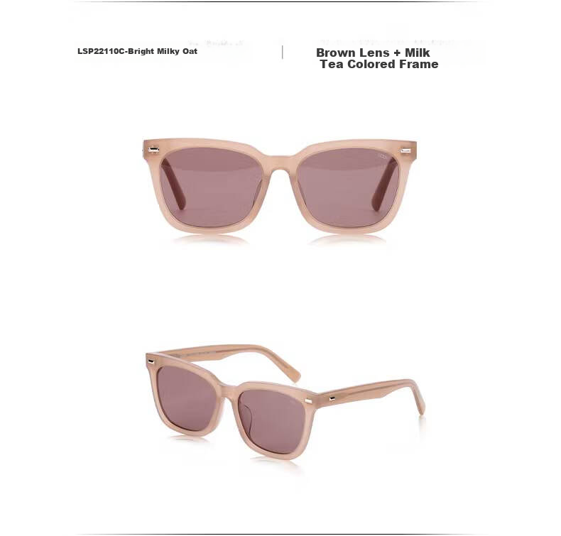 LOOK Sunglasses UV Protection Vintage Small Square Frame Red Bean Style Unisex Sun Glasses Back to School Christmas Gift 9