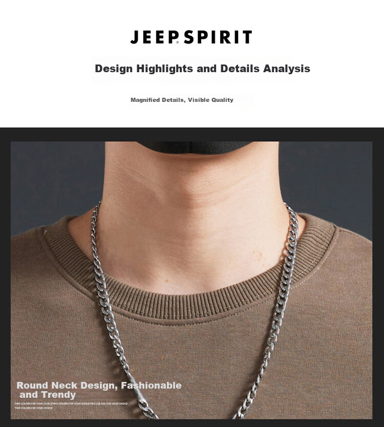 JEEP SPIRIT Men's Hoodie Jacket Autumn Winter Long Sleeve T-Shirt Trendy Sports Base Layer Casual Top 2