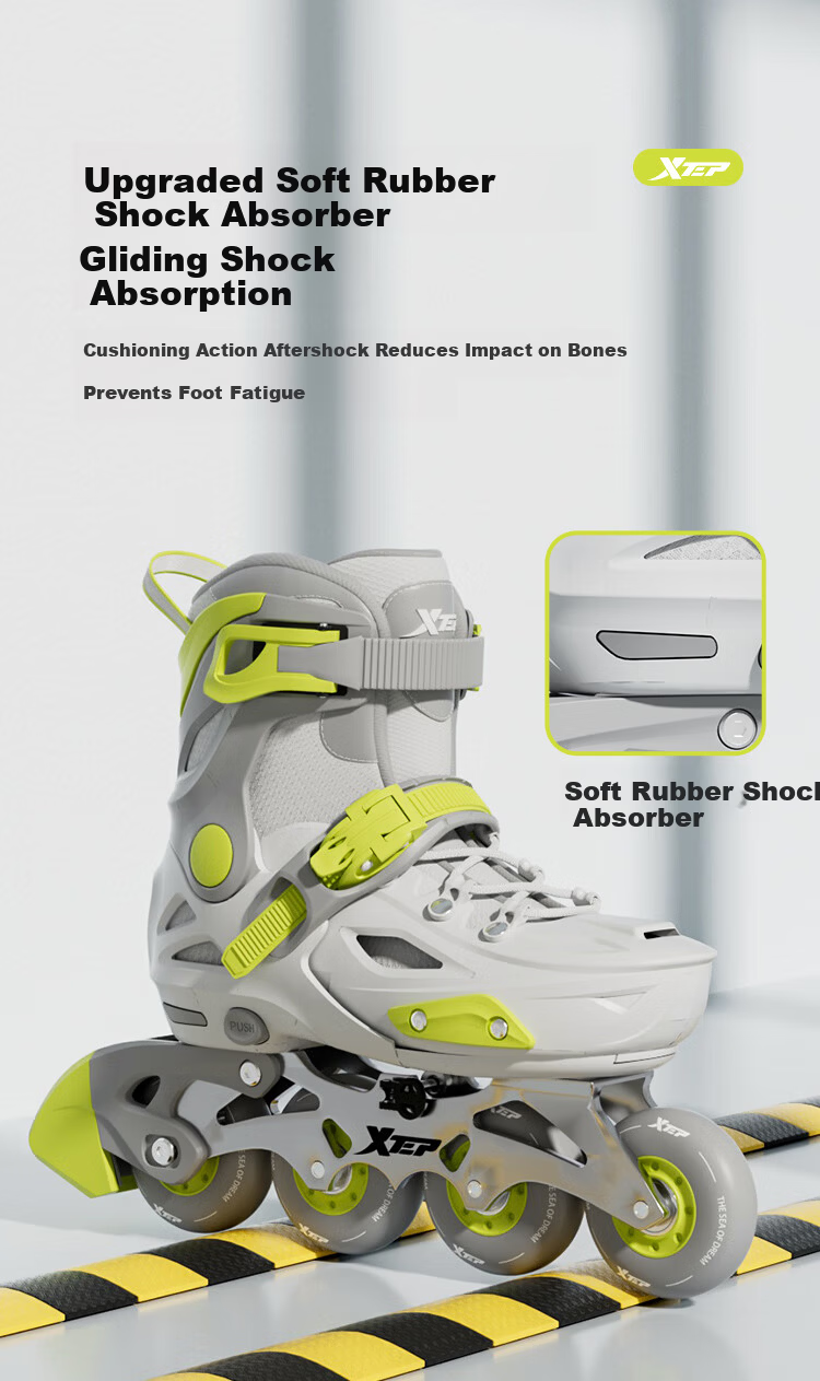Xtep Inline Skates Kids Roller Skates Boys Girls Beginner Set School Children Adult Inline Skates 3