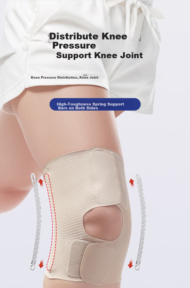 SERUNA Japan Knee Brace for Meniscus Injury Summer Thin Women's Knee Joint Running Sports Protective Sleeve 7