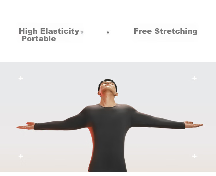 HLA [Chen Zheyuan's Choice] Thermal Underwear for Men, 230g Double-Sided Fleece, Antibacterial Heating Patch, Autumn Top And Bottom Set 21