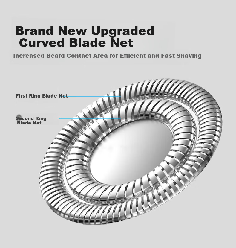 Donailun Replacement Shaver Heads for Flyco Electric Shaver FR12 Compatible with FS901/905/907/891/968/926/927/928/929 - 3 Blades + 3 Foils 2