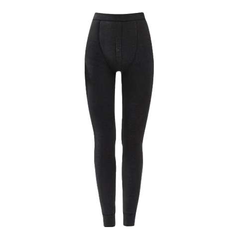 Mianshuran Men's Thermal Pants Winter Fleece Thickened Wool Knee Protection Cold Resistant Plus Size Cotton Long Johns for -40°C Northeast