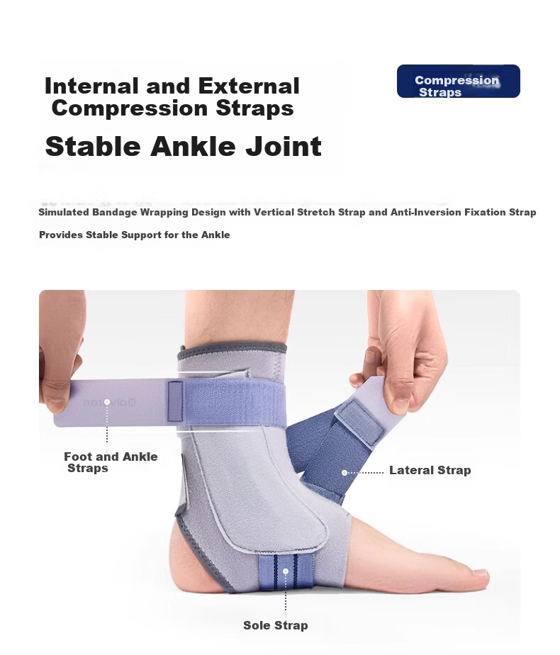 GALVARAN Ankle Brace for Ligament Sprain Prevention, Ankle Joint Fixation Support Sleeve for Men And Women, Fracture Protection Device 4