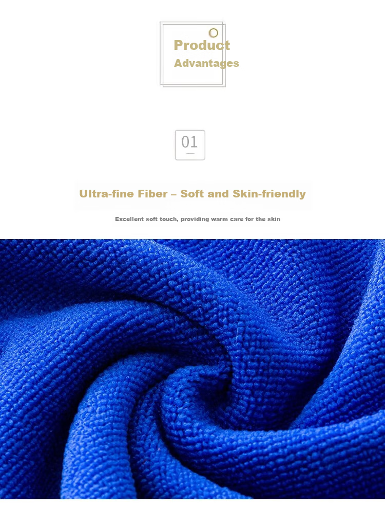 Guangduola Coral Fleece Kitchen Dishcloth Absorbent Streak-Free Lint-Free Oil-Resistant Cleaning Towel Scrub Cloth 6