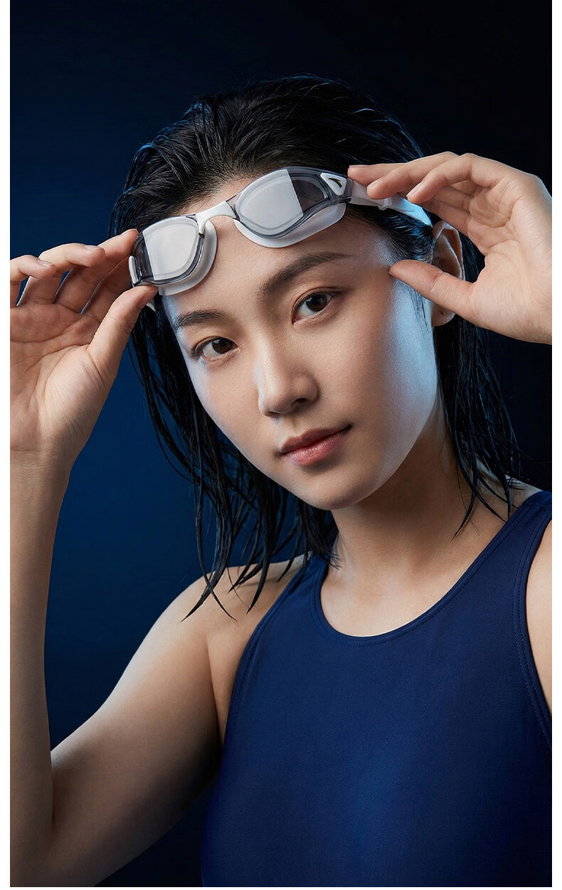ANTA 2026 New Adult Swimming Goggles Anti-Fog Waterproof HD Prescription Unisex Professional Swimming Glasses 16