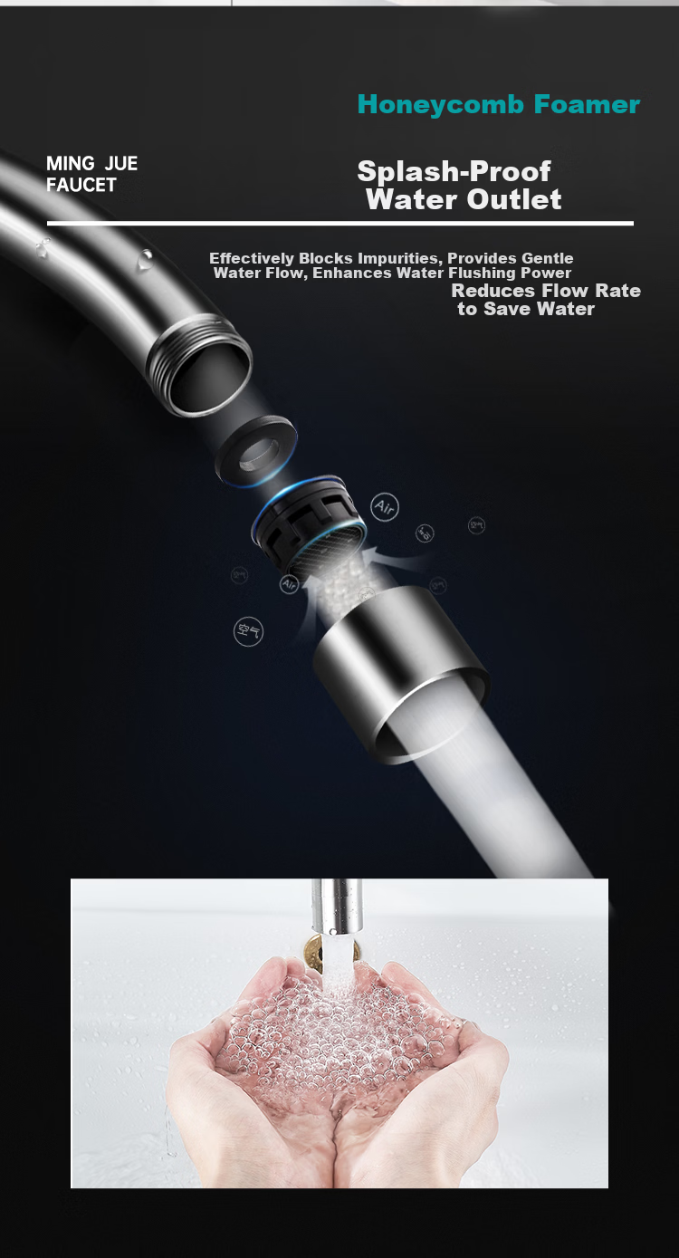 MEJUE Kitchen Single Cold Water Faucet 304 Stainless Steel Sink Faucet Vegetable Washing Basin Faucet Z-1608 5