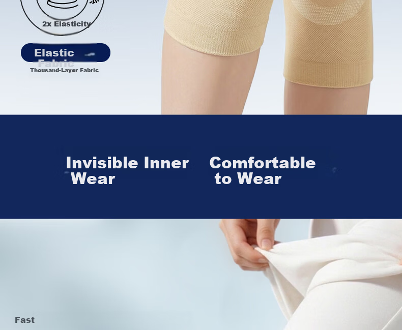 CABANIS Japanese Knee Brace Warm Arthritis Meniscus Injury Unisex Summer Thin Sports Professional Protection for Old Cold Legs 6