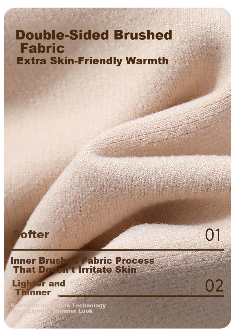 GUJIN Women's Wool-Blend Warm Vest V-Neck with Chest Padding Autumn Winter Thermal Seamless Bra Innerwear 4