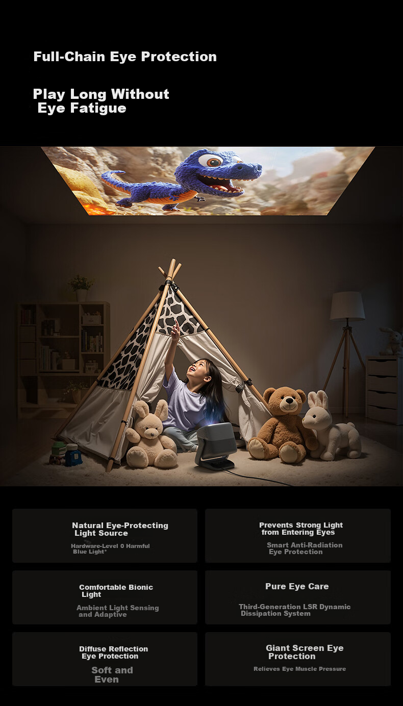 JMGO N5 New 4K Zoom Projector Lossless Ultra HD PTZ Projector Smart Home Theater for Living Room Bedroom National Subsidy 24