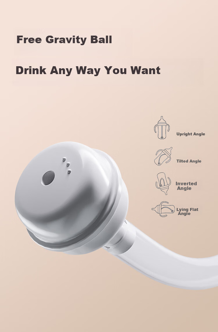 Guangduola Wide Mouth Direct Drinking Straw Nipple Baby Bottle Accessory Universal Weaning Drinking Spout (Compatible with Pigeon/Goodbaby, etc.) 8