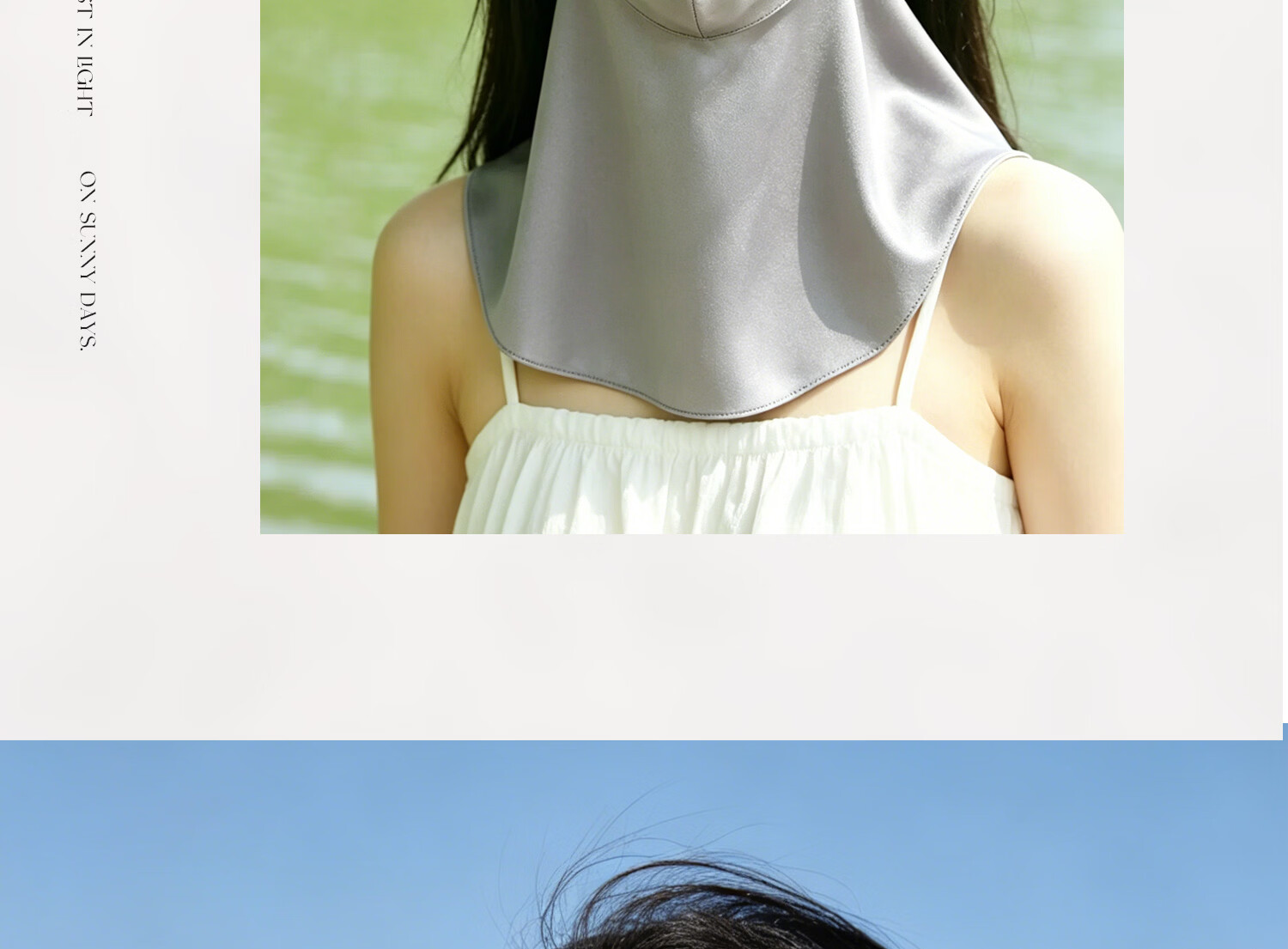 FANCET Silk Face Mask for Women Summer Full Face Sun Protection Mulberry Silk Facekin Breathable Eye Corner Neck Shoulder Guard Mask 18
