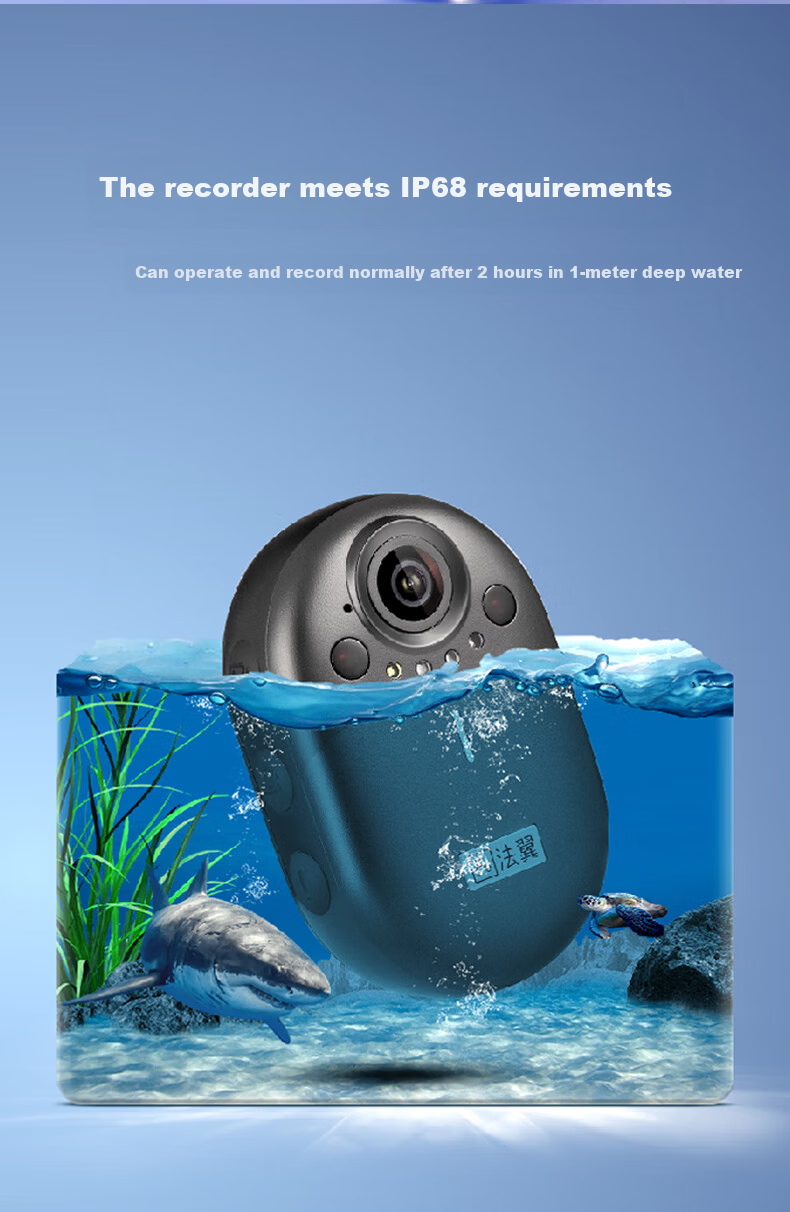 Fayi V1 Law Enforcement Recorder HD Portable Evidence Collection Life Recording Short Video Shooting 10-Hour Battery 32GB Version 9