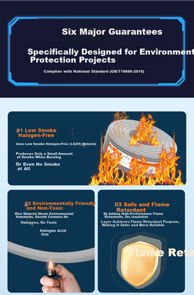 CHOSEAL Cat6A UTP Ethernet Cable Low Smoke Halogen-Free Flame Retardant 0.57mm Pure Copper Core Eco-Friendly Non-Toxic 305m Gray QS6602ALT305 3