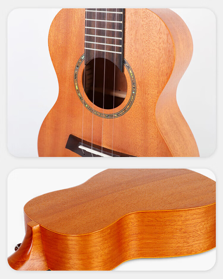 Kaka KUC-MA Ukulele Peachwood Mini Guitar 23 Inch 20
