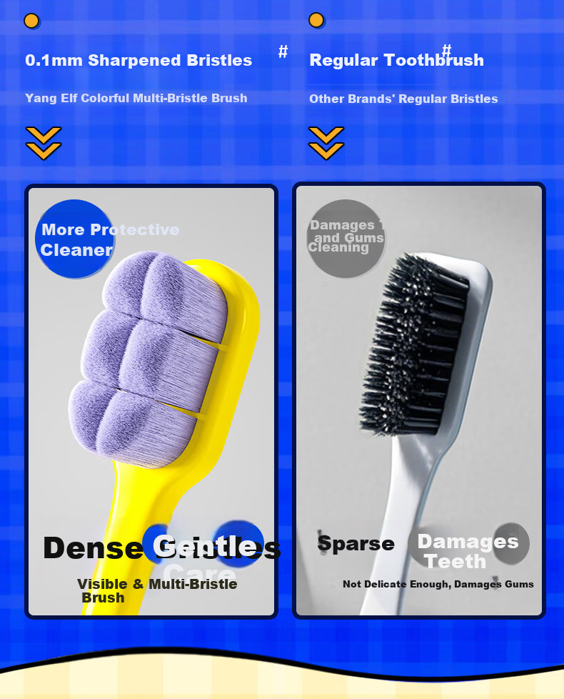 Ocean Elf Velvet Gum Care Toothbrush Cloud Soft Bristles PU Ultra Soft Gentle Gum Protection Maternity Pregnancy Adult Anti-Allergy Special 7