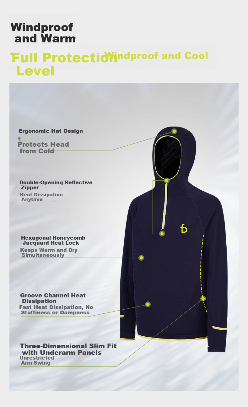 Flipbelt Women's Running Hoodie Long Sleeve Breathable Moisture-Wicking Quick-Dry Thermal Base Layer T-Shirt, Electric Yellow, Size S 1