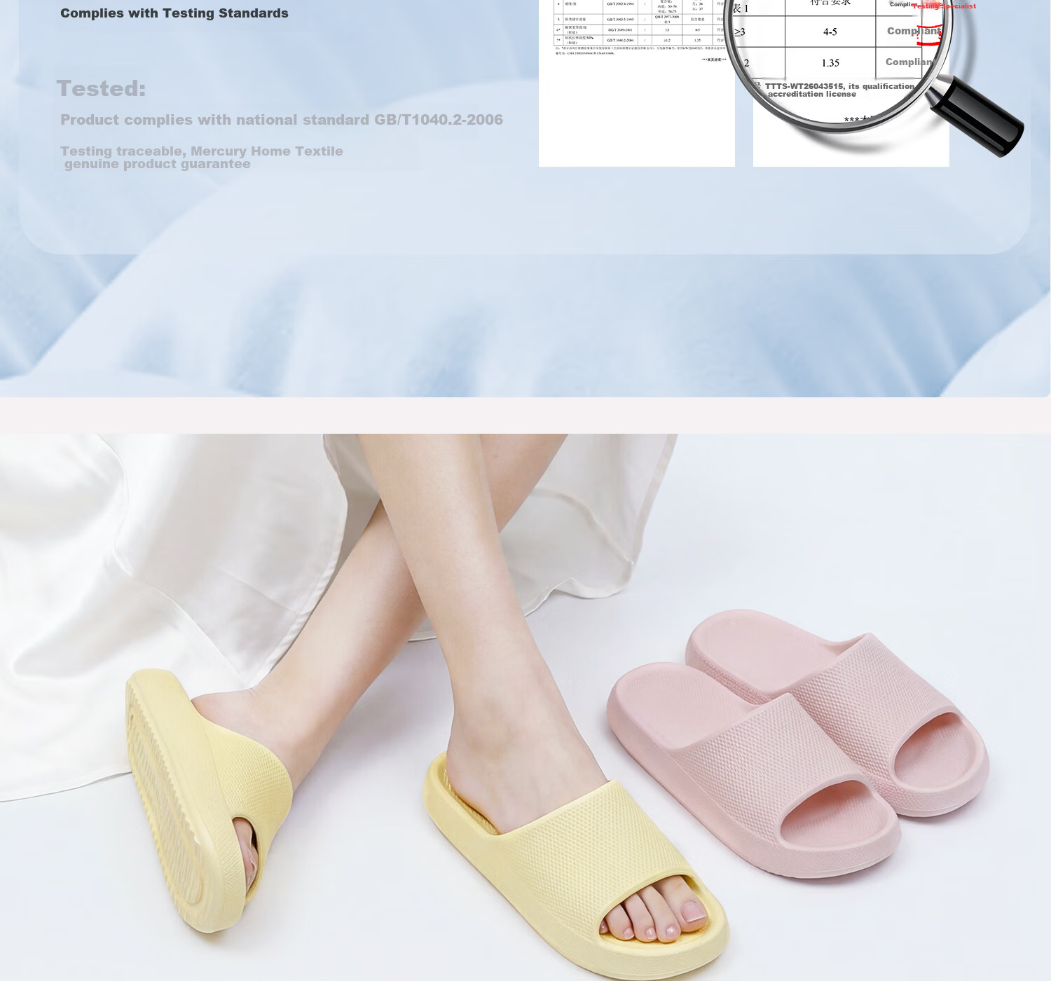 Mercury Home Textile Plain Pattern Women's Summer Indoor Soft Sole Simple Non-Slip Bathroom Shower Couple Beach Slippers Men 9