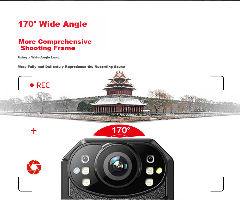 Yingweida DSJ-F7 Law Enforcement Recorder On-site Meeting Video Recorder HD Infrared Night Vision Camera 32G 7