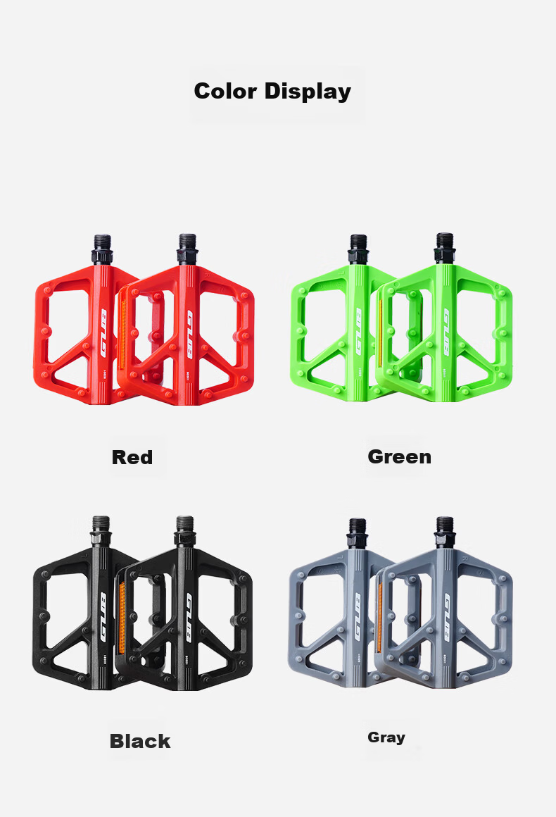GUB Bicycle Pedals Dual DU Road Mountain Bike Non-Slip Cycling Accessories Parts 11