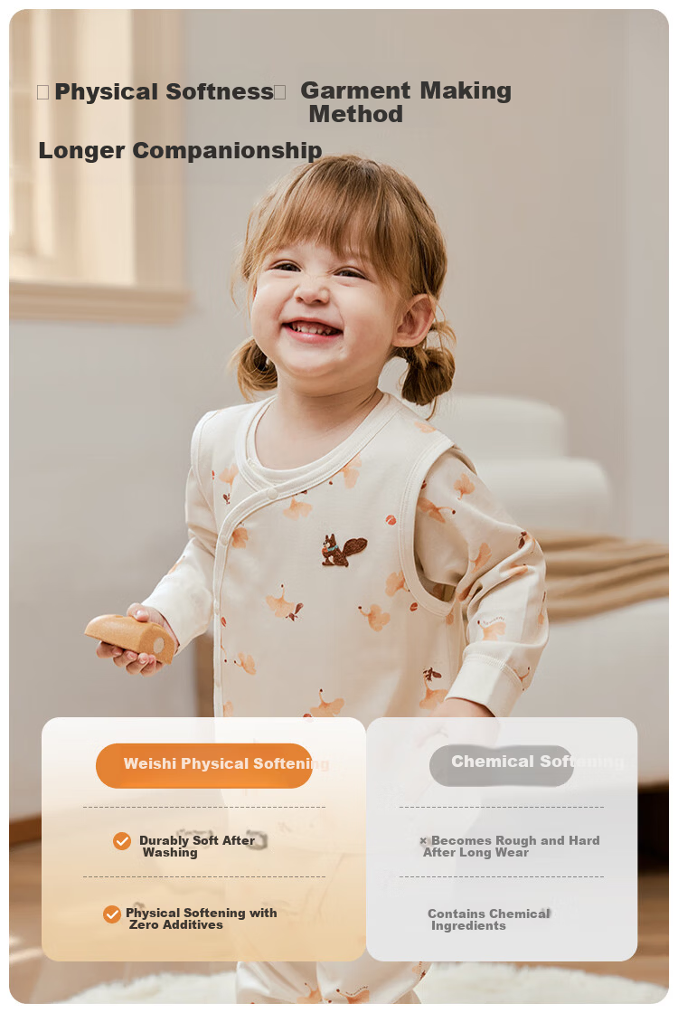 Weishi Muni Baby Vest Spring and Autumn Boys and Girls Baby Sleeveless Jacket Children's Vest Class A Autumn Wear 6