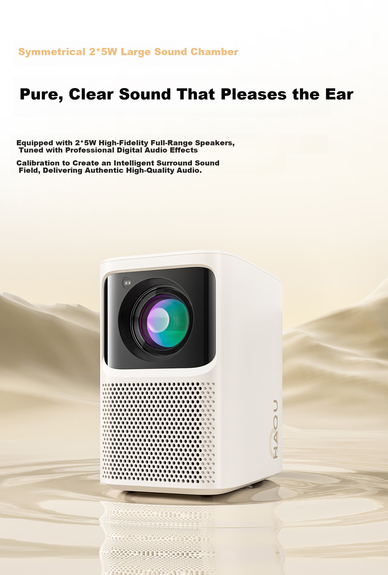 Haqu K3 Pro Home Projector 1080P HD 8K Decoding Smart Portable Bedroom Home Theater Projector (Supports Motion Compensation AI Projection) 13