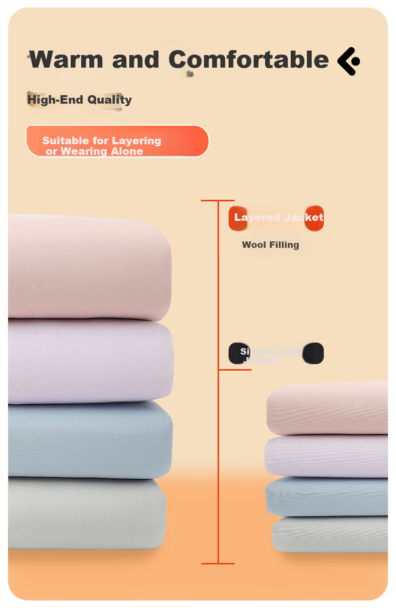 Yalu Children's Winter Warm Top Unisex Kids Wool Patch Thickened Base Shirt Baby Thermal Innerwear Outerwear 5