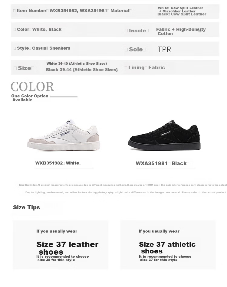 Red Dragonfly Women's Flat Casual White Sneakers Durable Sports Shoes WXB351982 White Size 38 7
