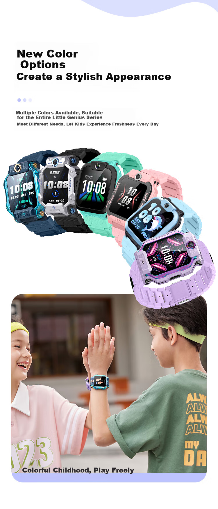 MSSM Little Genius Watch Charging Cable Q1A/Q2A/D2/D3/N3/Q1R/Z6/Z5/Z5a/Y06/Y03/Y05/Z2/Z3 Universal Charger for Kids' Phone Watches 1