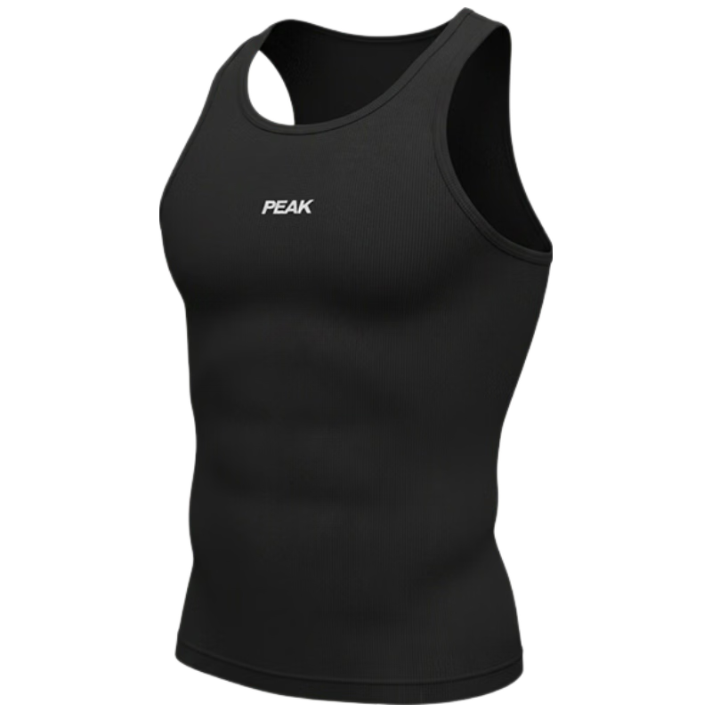 Peak Men's Sports Vest Tight High Elasticity Running Fitness Sweat-Absorbing Breathable Sleeveless Summer Quick-Dry Training Shirt