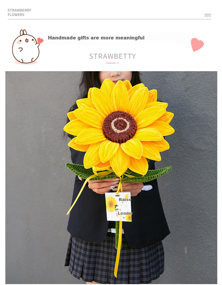 Fanyejia Twist Stick Bouquet Material Kit, DIY Handmade Artificial Flowers, Self-Made Eternal Flowers, Mid-Autumn Festival Gift Box 2