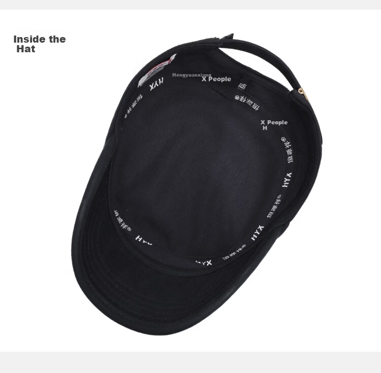Hengyuanxiang Men's Autumn Winter Fleece Lined Warm Baseball Cap for Middle-aged and Elderly, New Year Birthday Gift for Dad 10