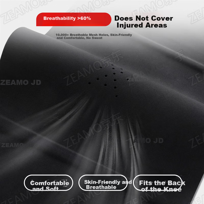 ZEAMO Knee Brace Sports Professional Protection for Arthritis Meniscus Injury Summer Thin Knee Joint Support XL 5