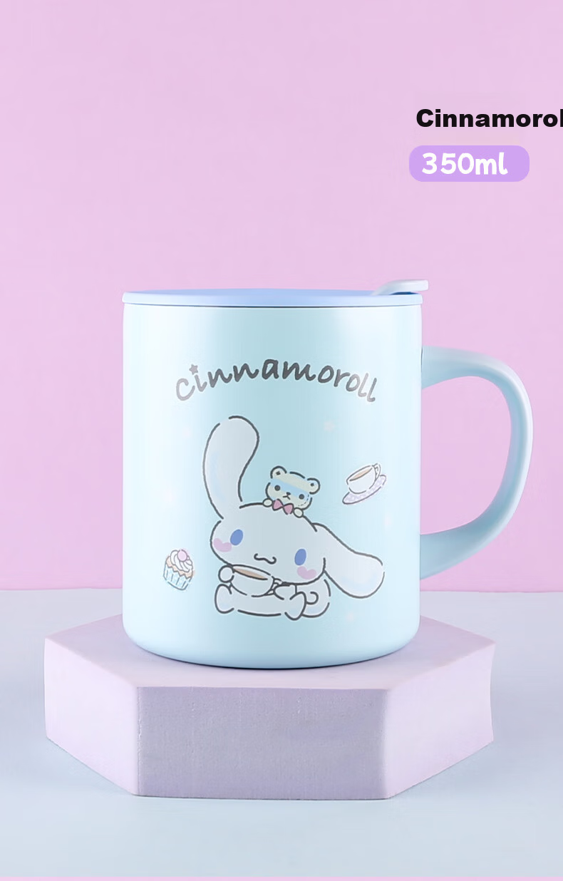 Milonbear Ultraman Kids Milk Mug Insulated Stainless Steel 316 High Temperature Resistant Anti-Drop Graduated Cup 8