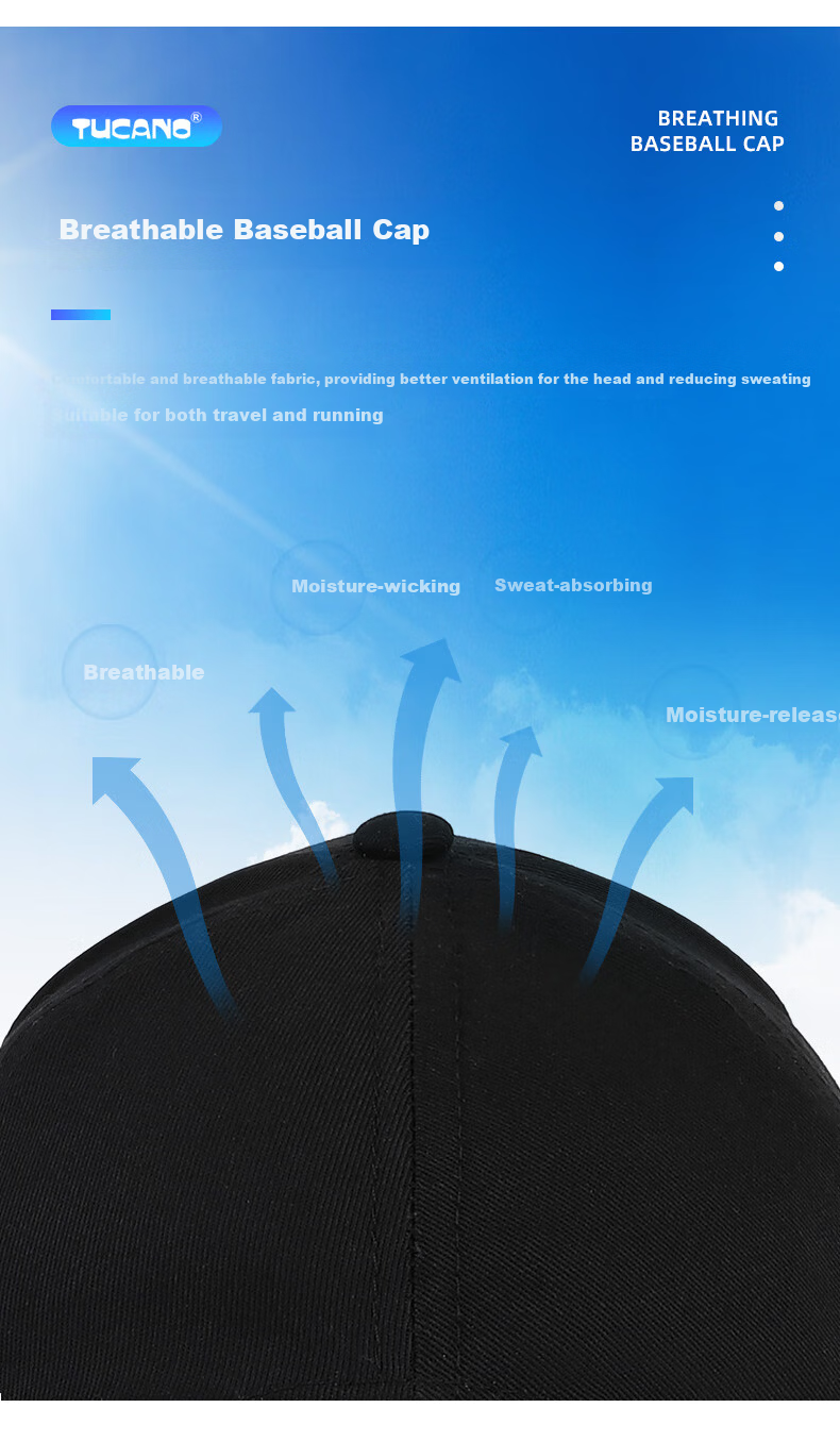 TUCANO Extended Brim Men's Fashion Casual Baseball Cap Winter Outdoor Sports Duckbill Cold-Resistant Hat 5