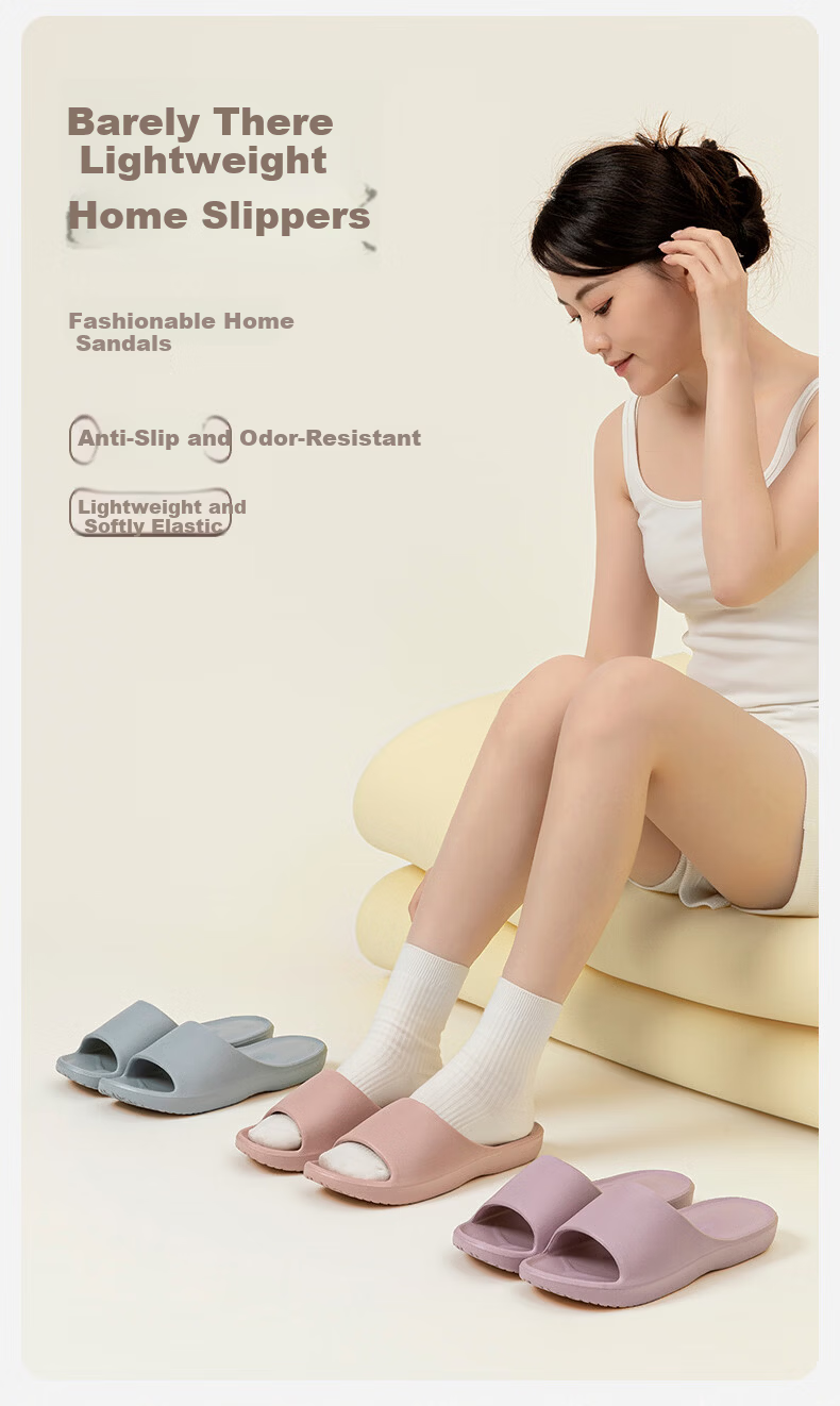 She Enjoy EVA Women's Home Indoor Bathroom Simple Slippers 1