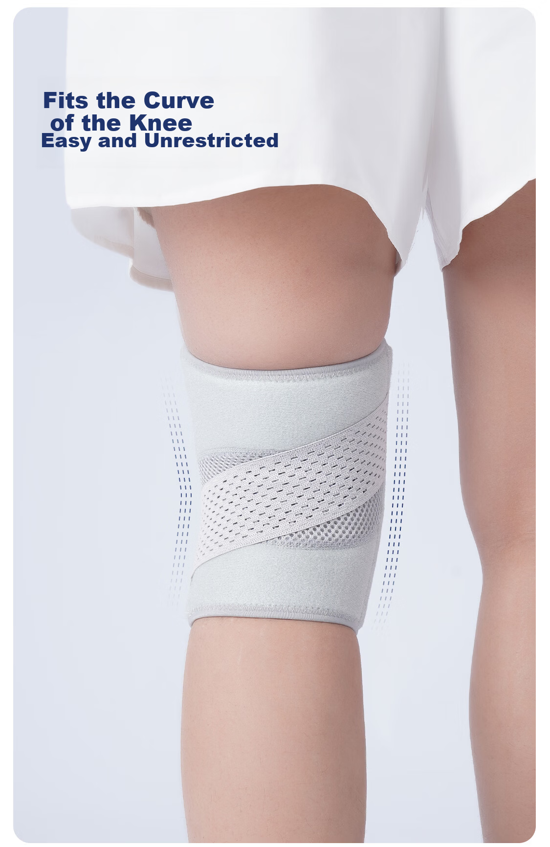 NAILEKESI N Professional Protective Knee Brace Medical Meniscus Ligament Injury Knee Support for Men and Women Joint Stabilizer 9