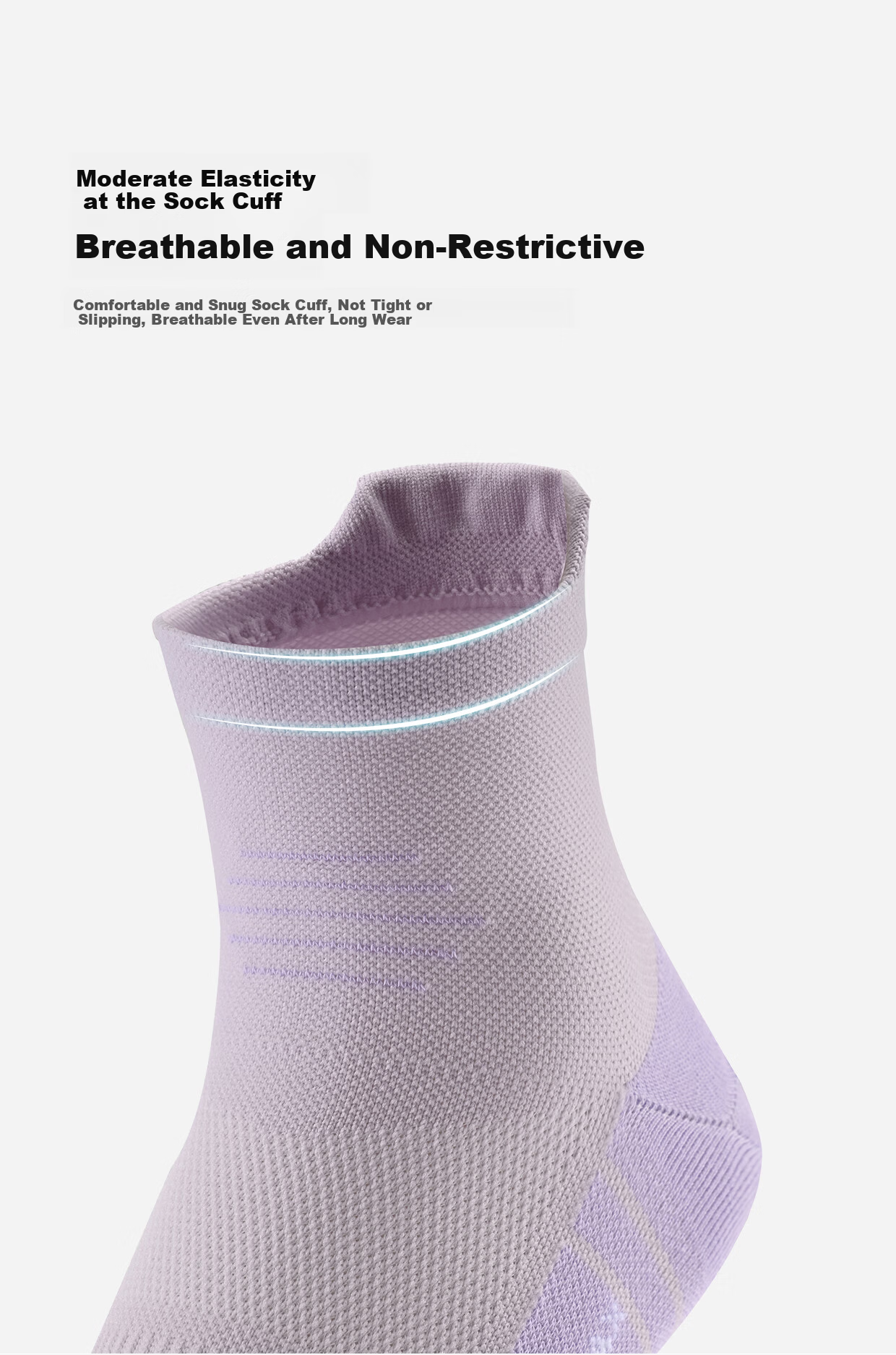 SCALER Outdoor Socks Unisex COOLMAX Elastic Breathable Sweat-Wicking Durable Low-Cut Trail Running Socks 7