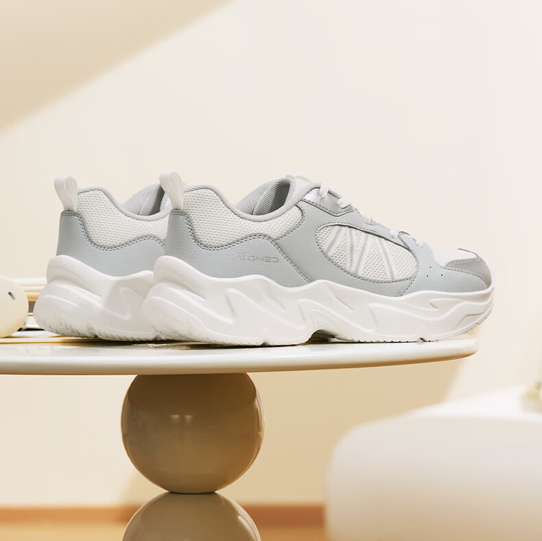 361° Women's Casual Shoes Autumn Thick Sole Comfortable Lightweight Sports Dad Shoes Versatile Women's Shoes 682636702-2 29