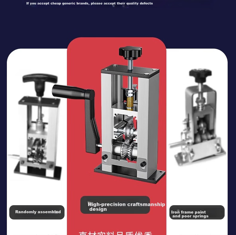 Delixi Electric Wire Stripping Machine Household Copper Wire Peeling Tool Cable Stripper Peeler Device 4