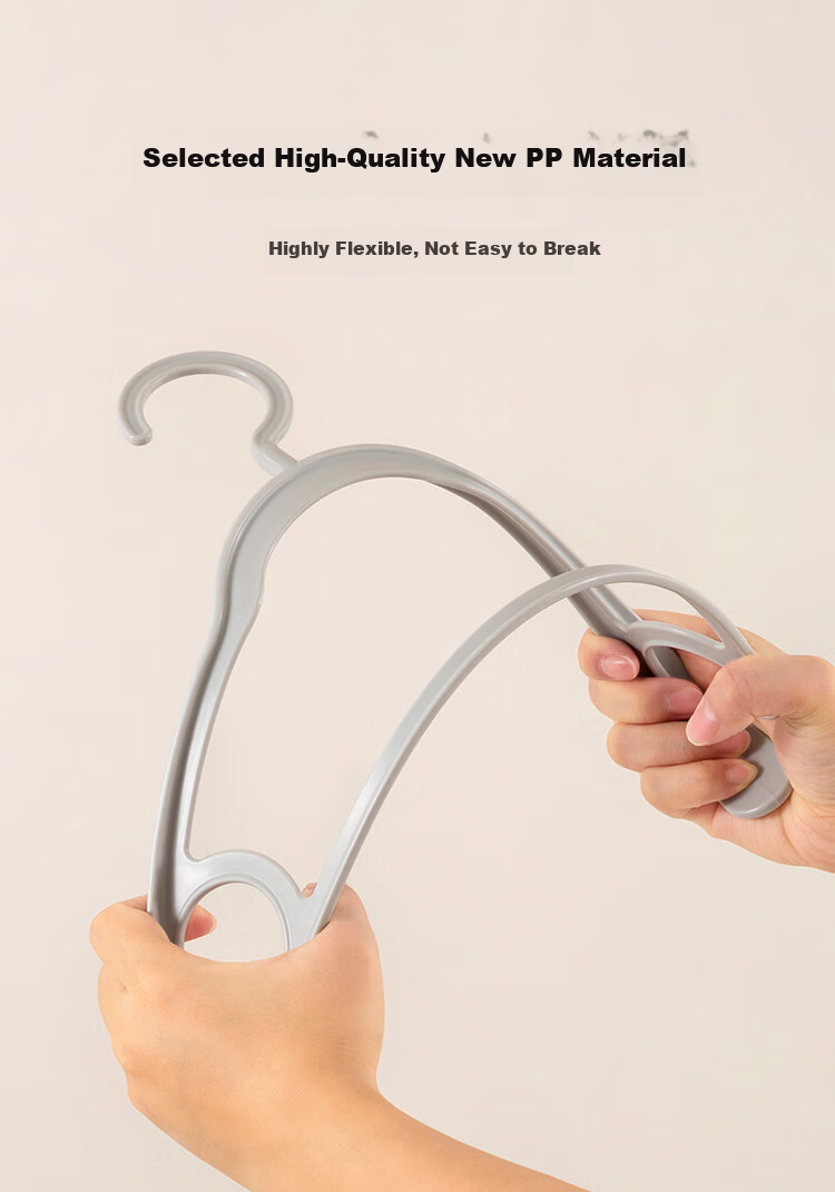 Left Turn Corner Clothes Hanger Wide Shoulder Non-Marking Thickened Anti-Slip Coat Rack Clothes Drying Hanger Prevents Bulging 7
