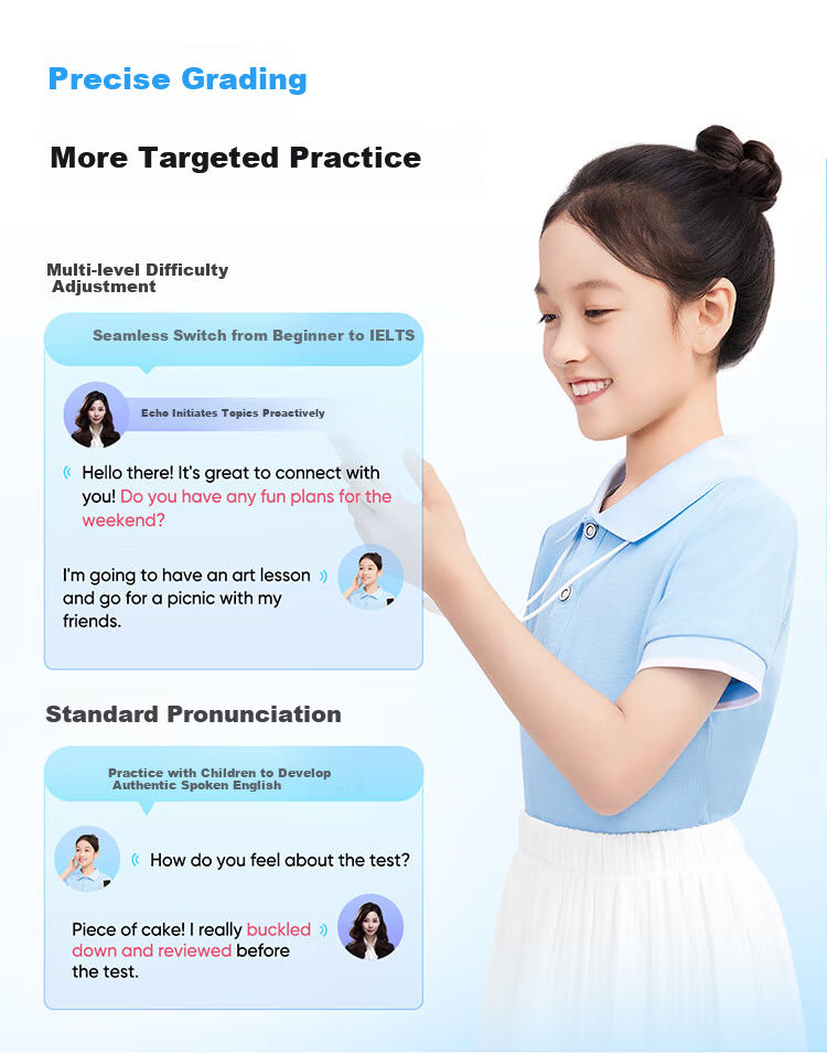 Youdao Listening Treasure E7Pro 64G [AI All-in-One Photo] English Learning Machine Listening and Reading Device Portable Listening Ear Training Study Machine Research Learning Machine Photo Learning M 15