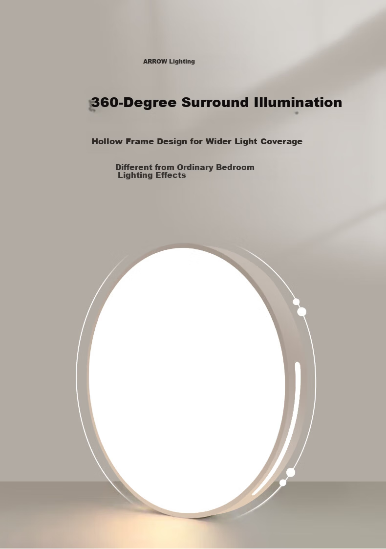 ARROW Brand Ceiling Light LED Fixture for Bedroom, Living Room, Study Room, Thin Style Bedroom Lamp 2
